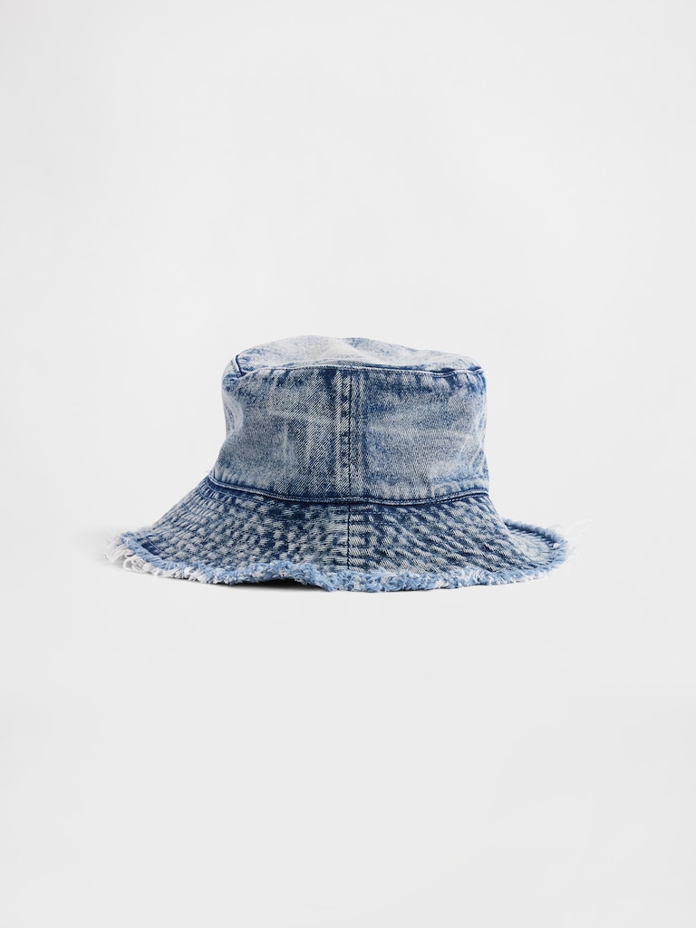 Kids Denim Bucket Hat