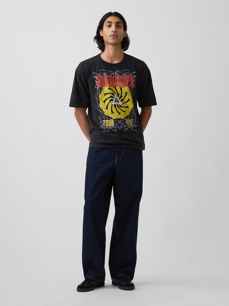 Soundgarden Heavyweight Crop Graphic T-Shirt