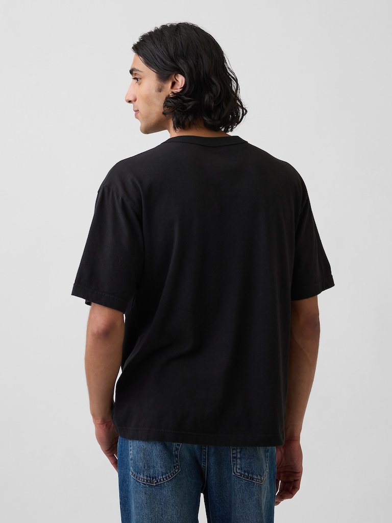 Nirvana Heavyweight Crop Graphic T-Shirt