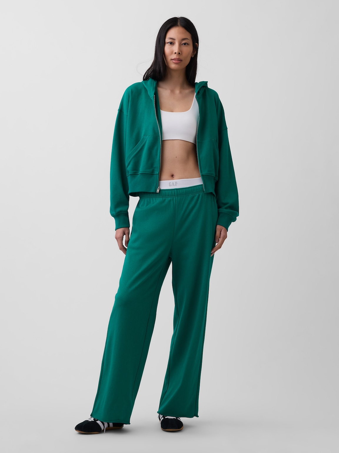 VintageSoft Terry Zip Hoodie