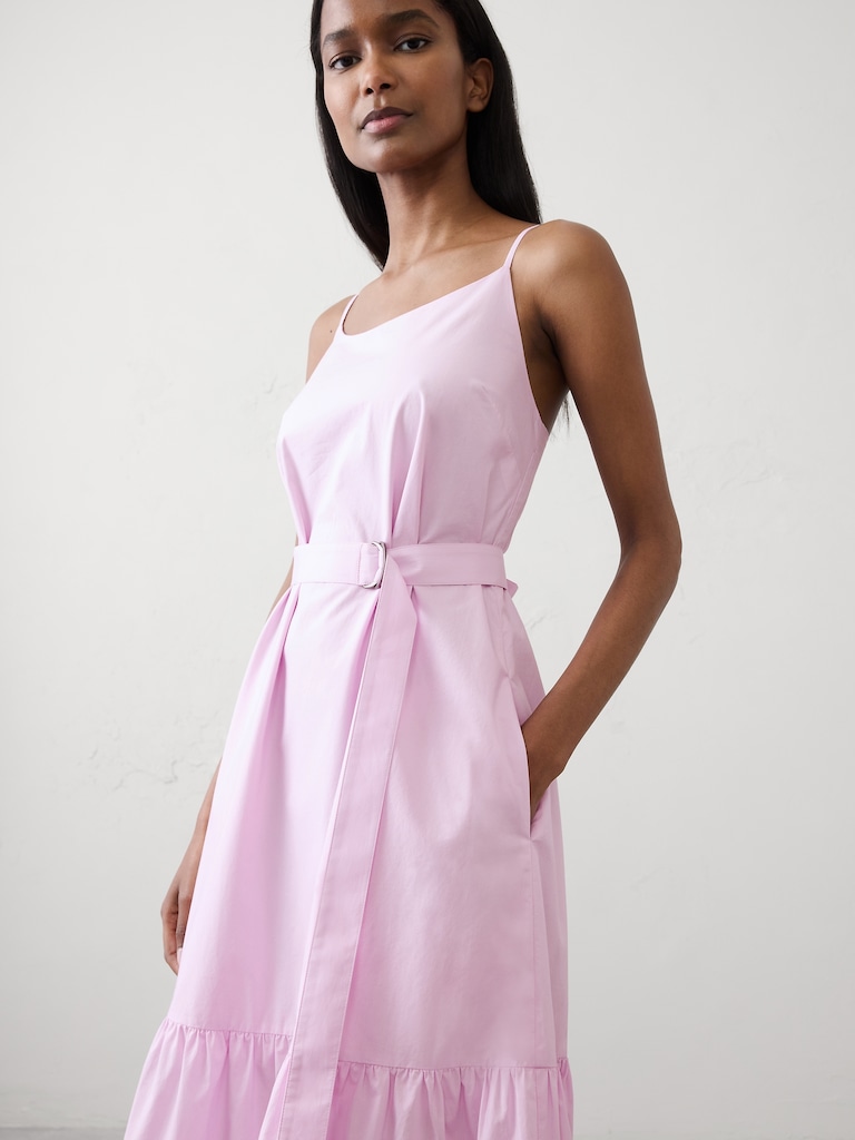 Strappy Tiered Maxi Dress