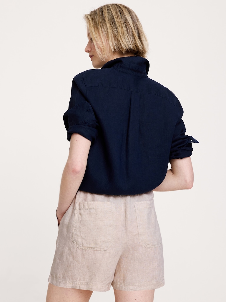 The Getaway 4" Short in Linen