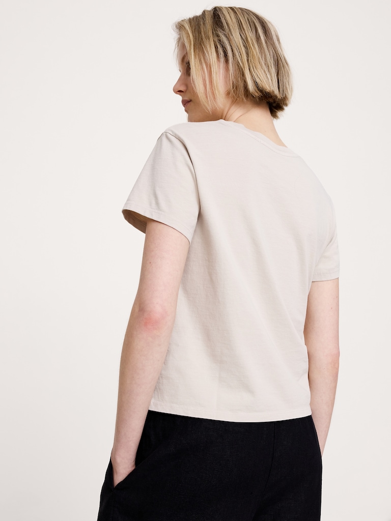 Vintage Cotton Crew-Neck T-Shirt