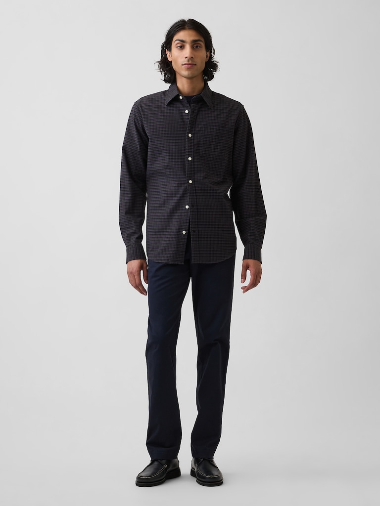 Modern Straight Khakis