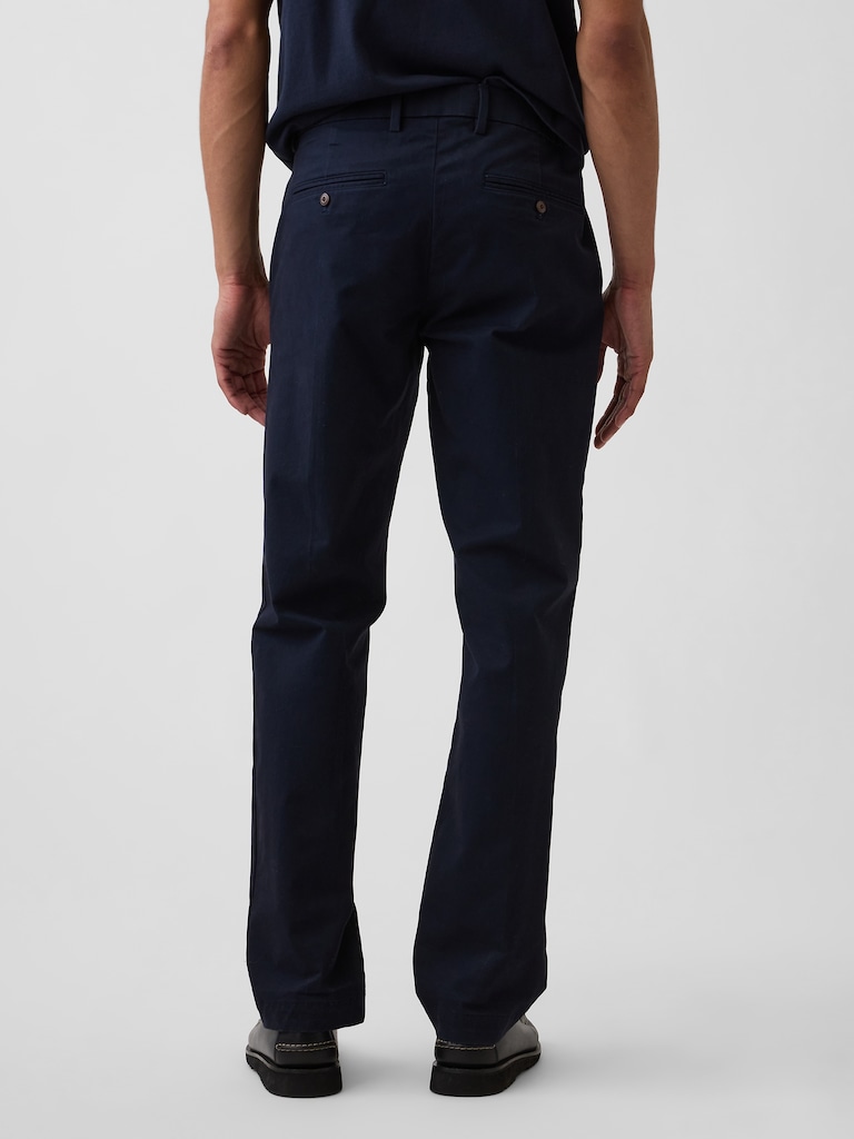 Modern Straight Khakis