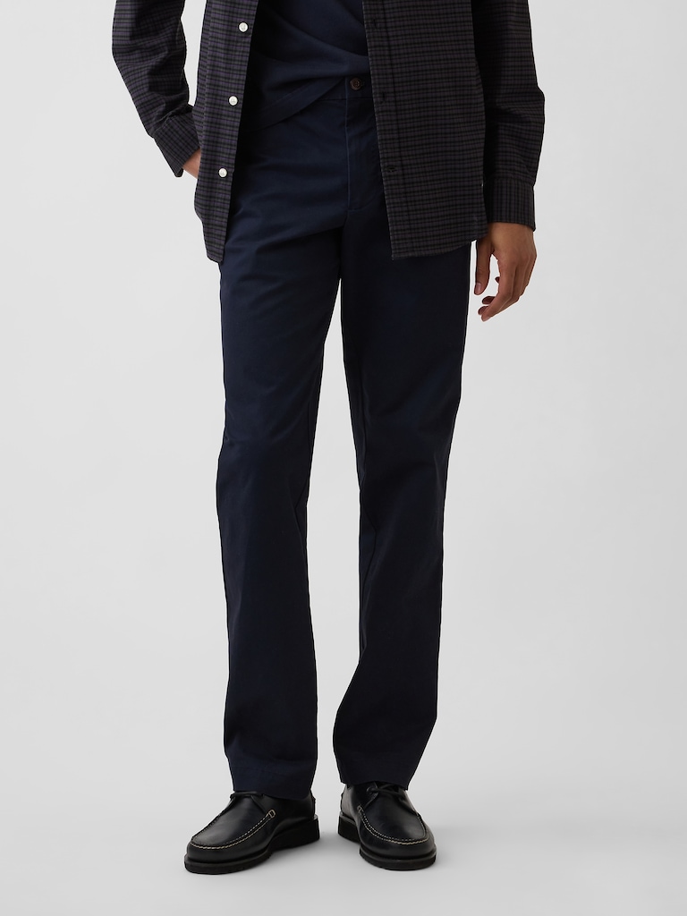 Modern Straight Khakis