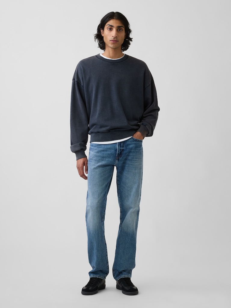 Jean droit décontracté