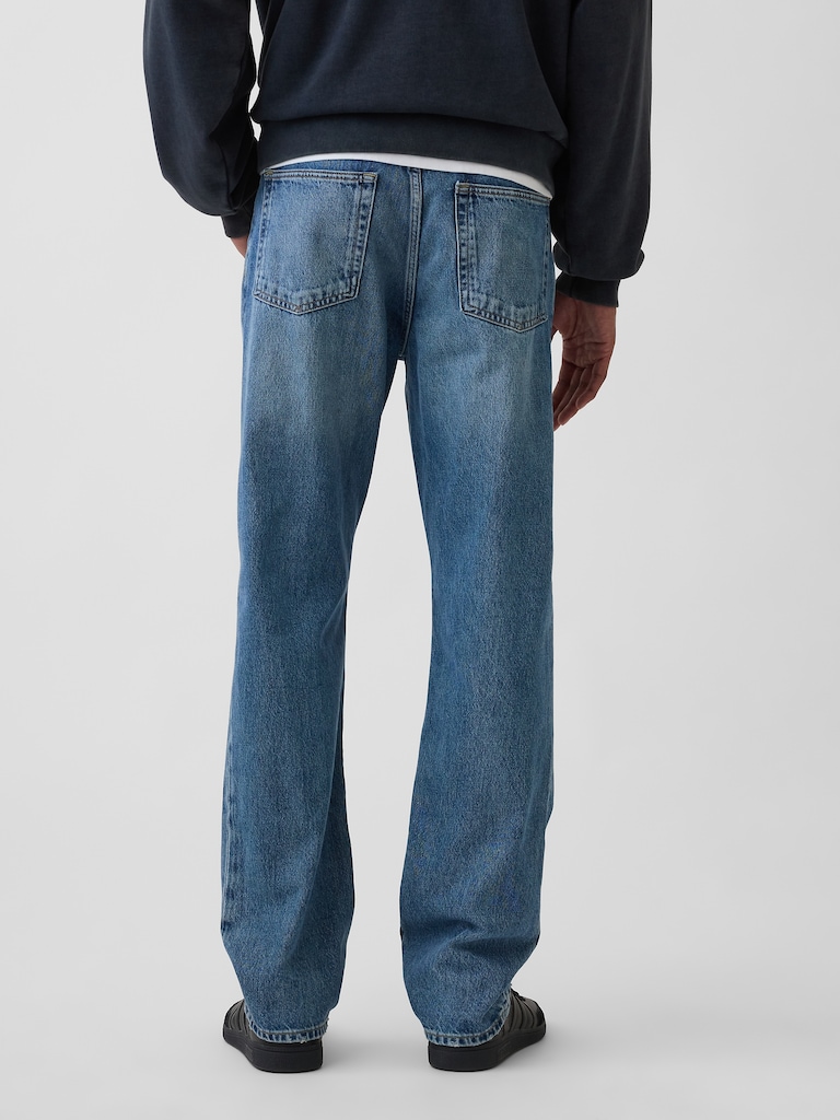 Jean droit décontracté