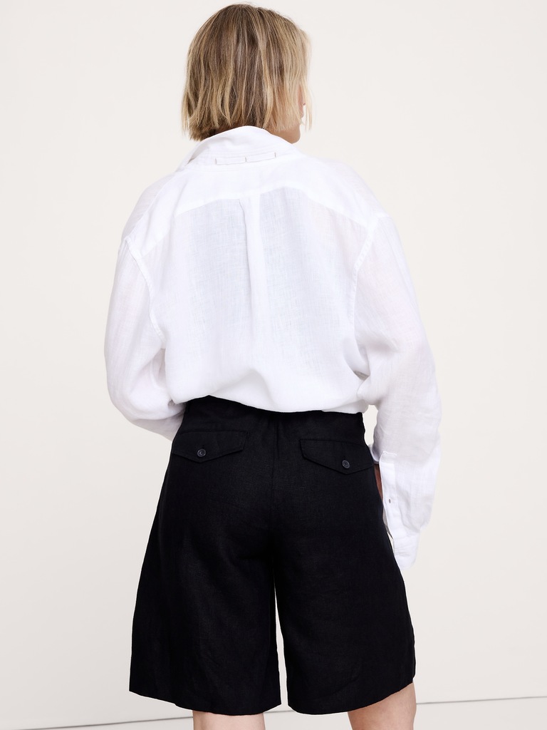 The Everyday Bermuda Short in Linen