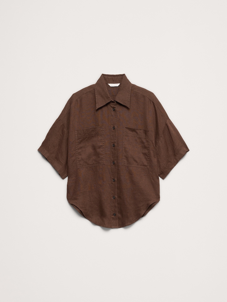 Linen Short-Sleeve Shirt