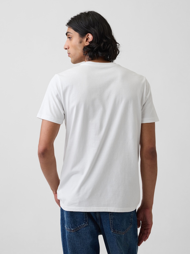 Adult Organic Cotton Pocket T-Shirt