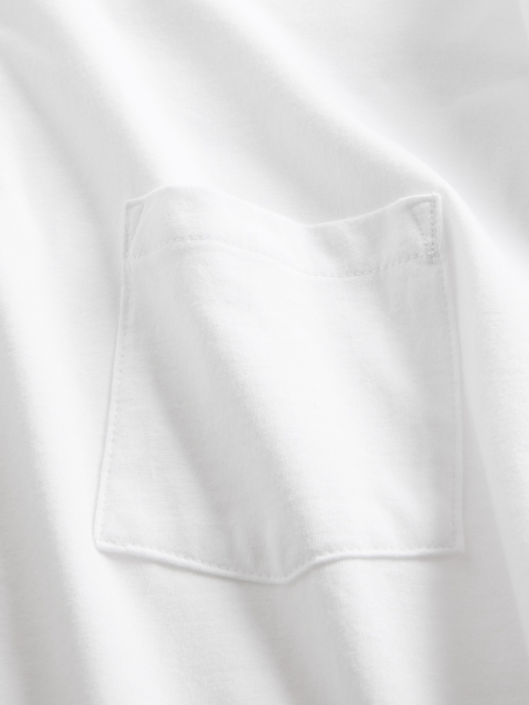 Adult Organic Cotton Pocket T-Shirt