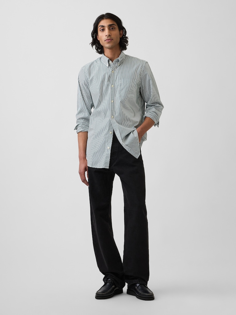 Organic Cotton Poplin Classic Shirt