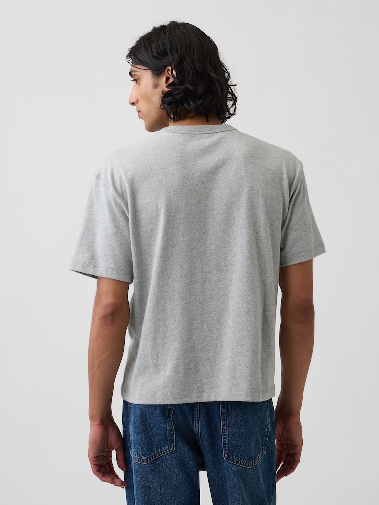 Adult Heavyweight Crop T-Shirt