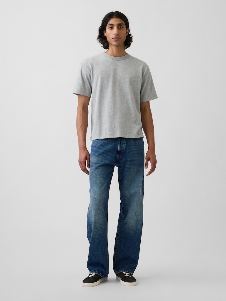 Adult Heavyweight Crop T-Shirt