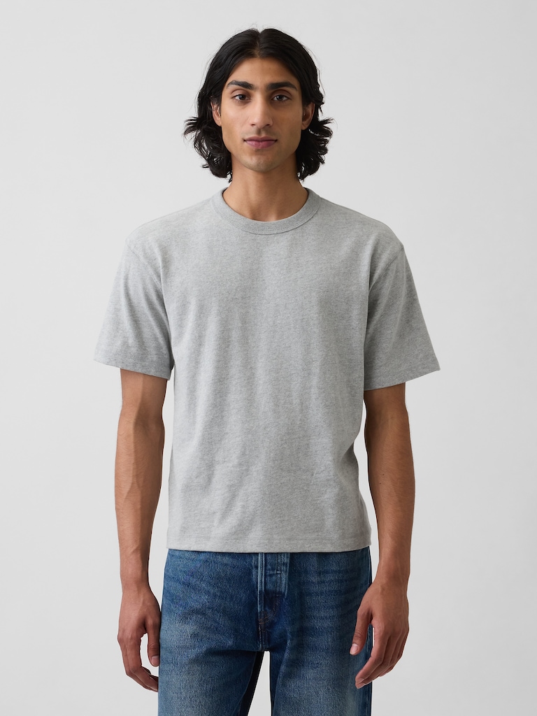 Adult Heavyweight Crop T-Shirt