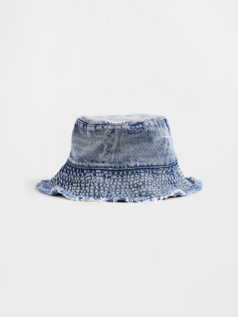 Kids Denim Bucket Hat
