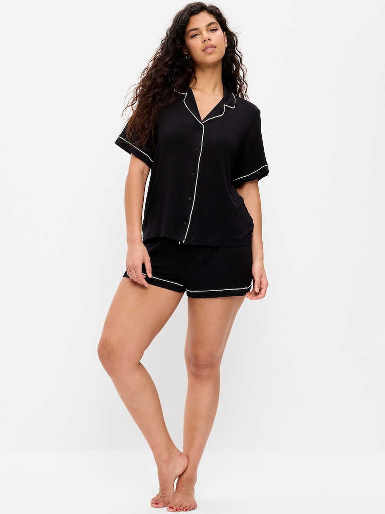 Sunday Sleep Knit Jersey Short Set