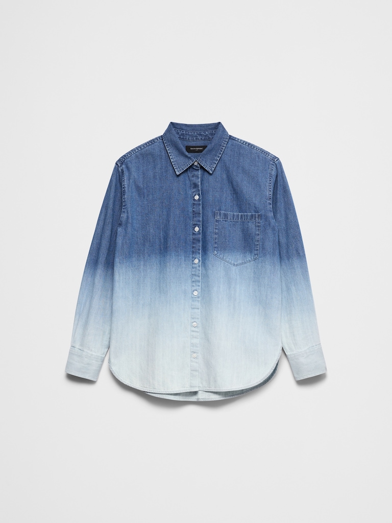 Ombre Denim Shirt