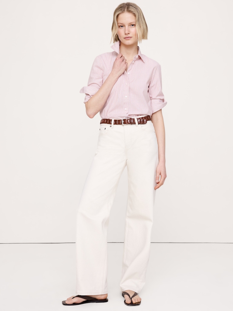 The Everyday Shirt in Cotton Poplin