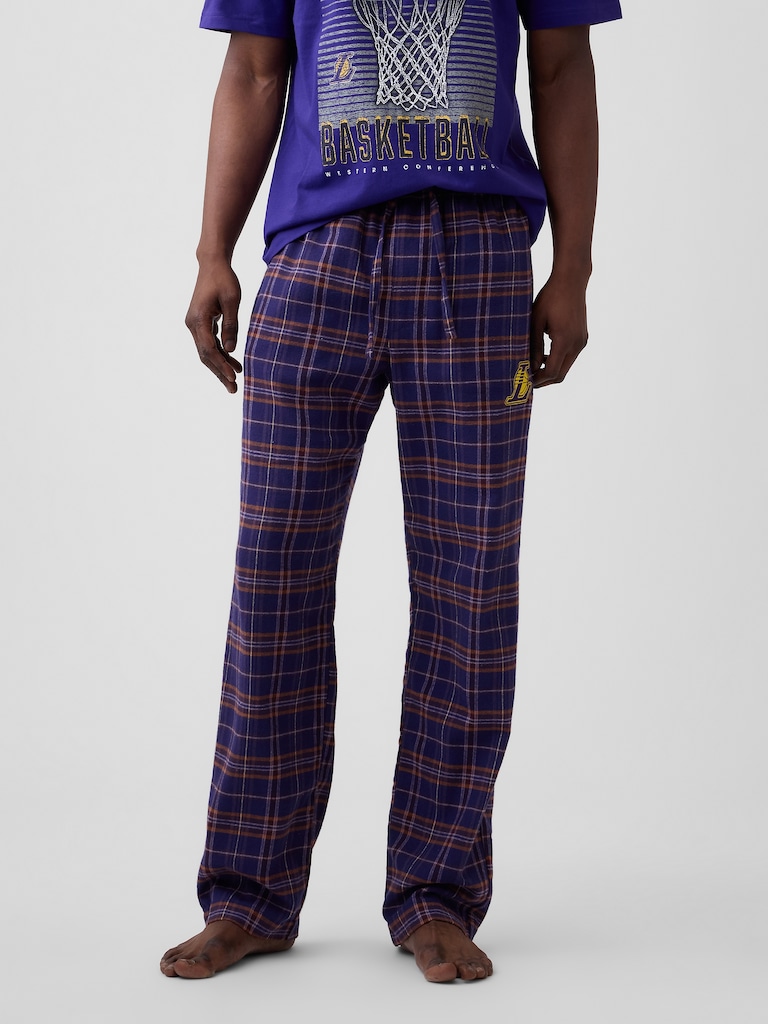 NBA Flannel PJ Pants