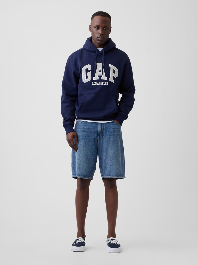 Relaxed Gap City Logo Hoodie