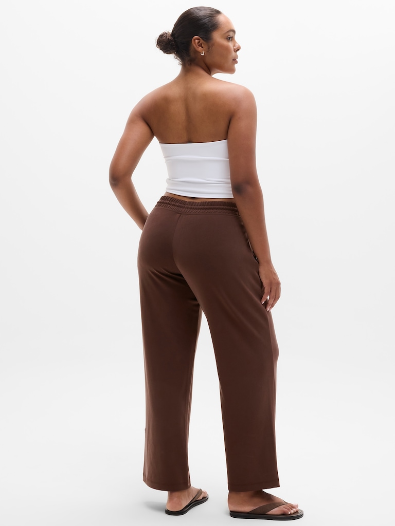 Seasoft Mid Rise Straight Pant