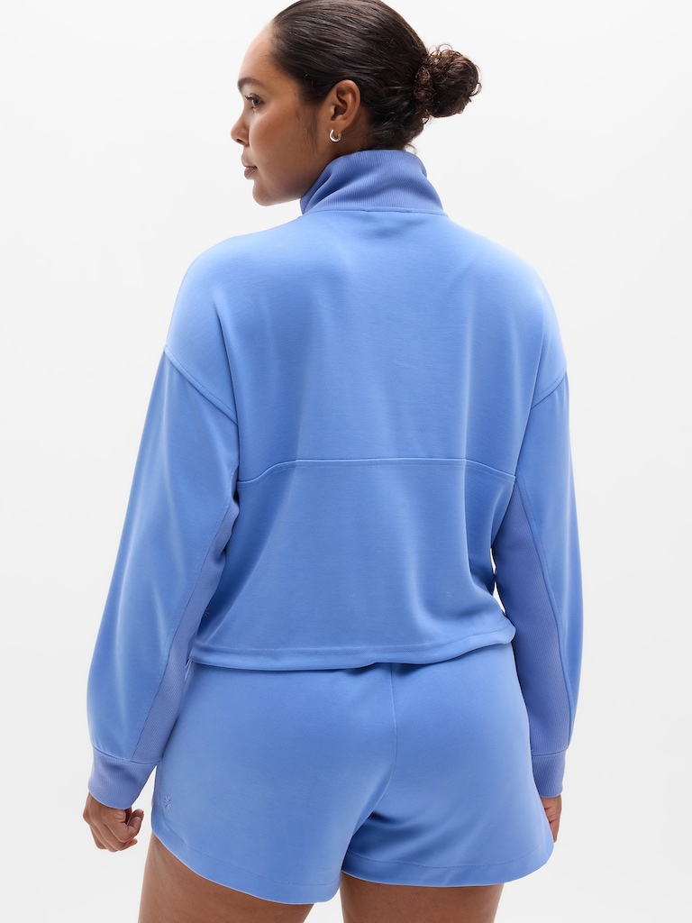 Seasoft Rib 1/4 Zip Popover