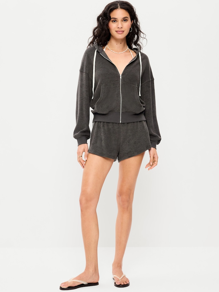 Mid-Rise Terry Cloth Shorts -- 2.5-inch inseam