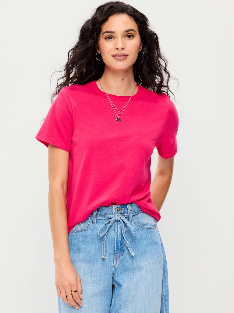 T-shirt passe-partout ras du cou