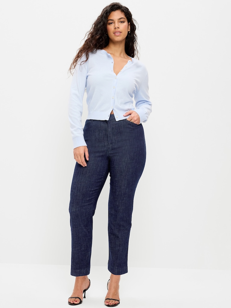 Pantalon Pixie droit à taille haute