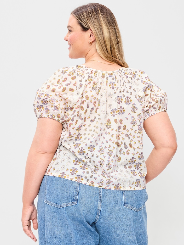 Airy Button-Down Top