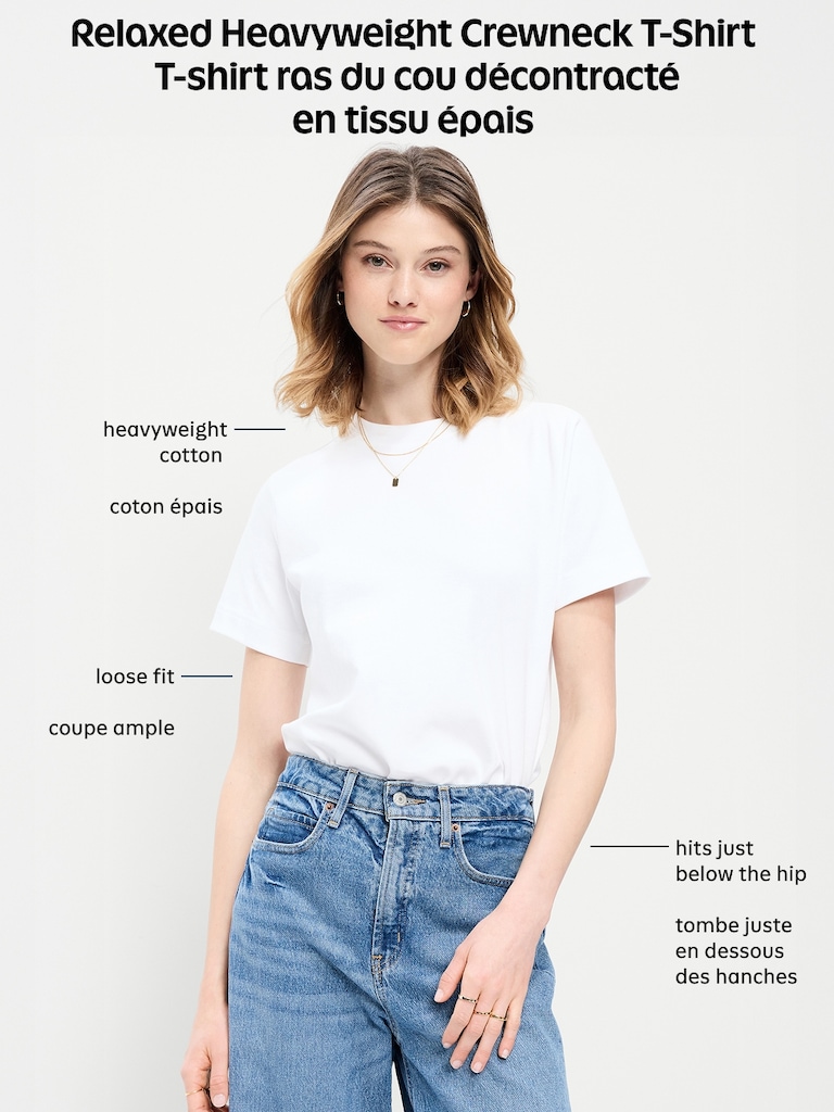 Relaxed Heavyweight Crew-Neck T-Shirt