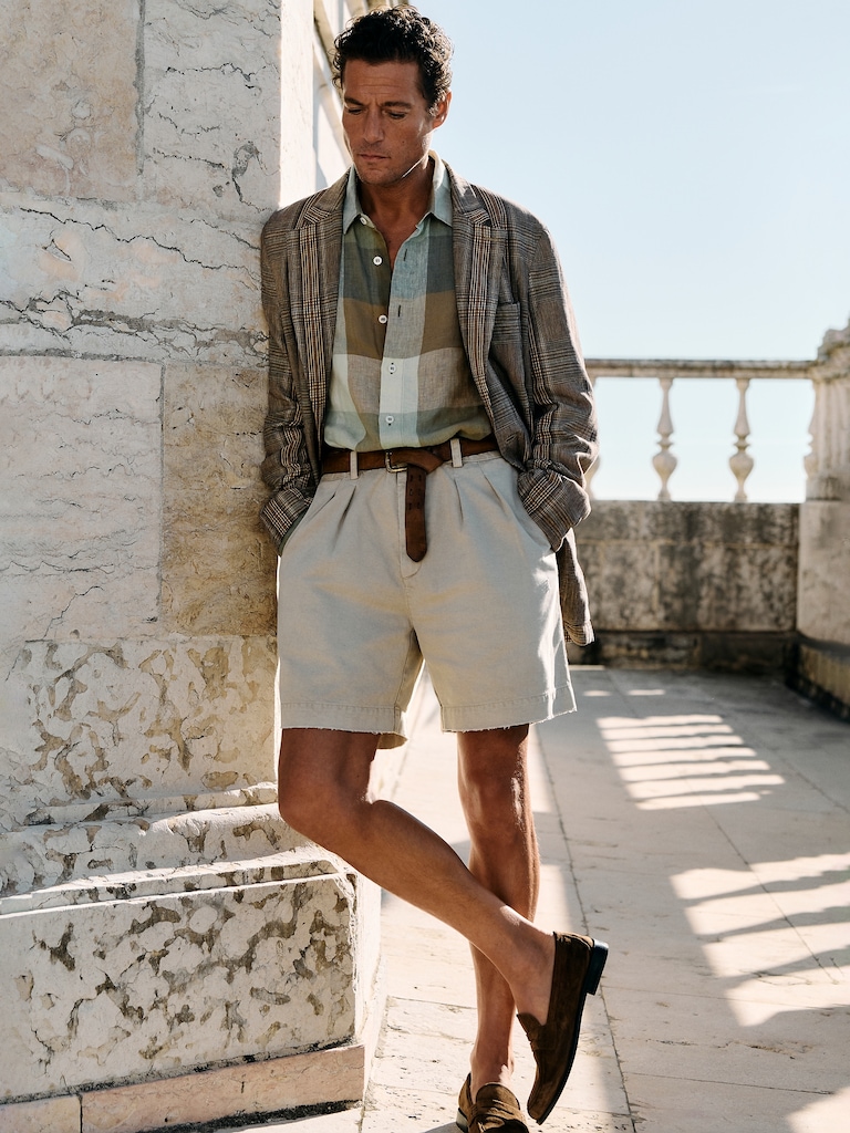 Archive Reissue 8" Pleated Short