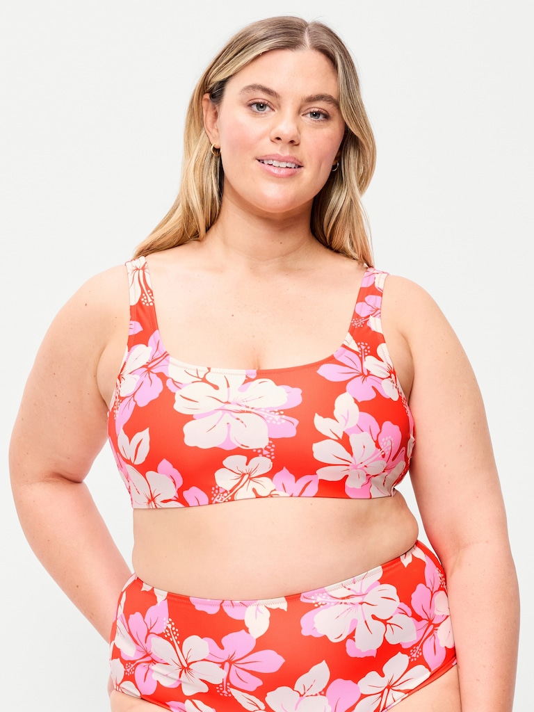 Essential Scoop-Neck Swim Top