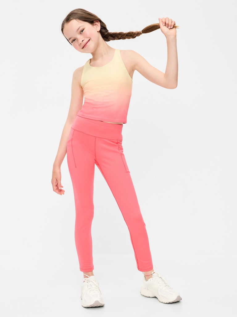 PowerSoft Longline Sports Bra for Girls