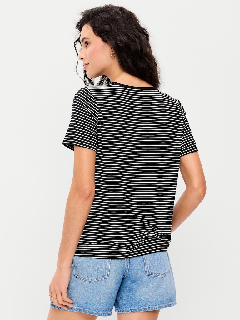 Luxe Crew-Neck T-Shirt