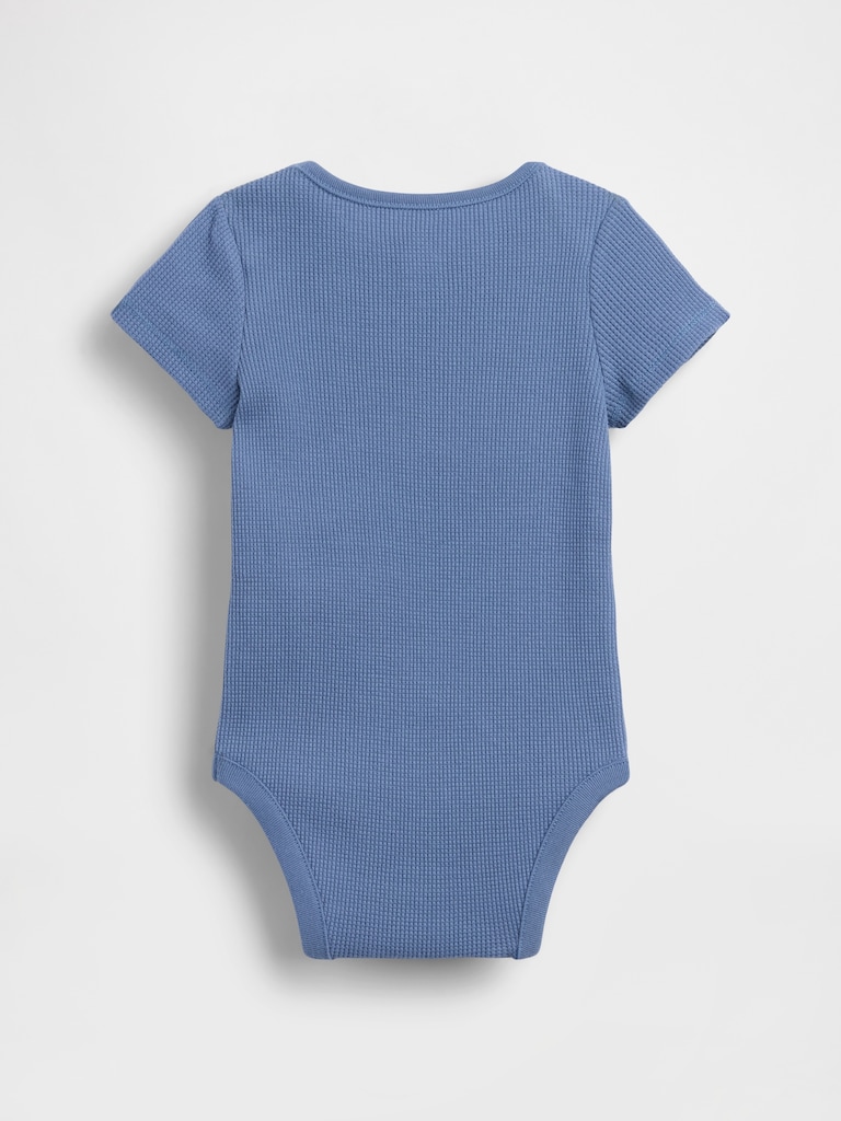Baby First Favorites Waffle Bodysuit