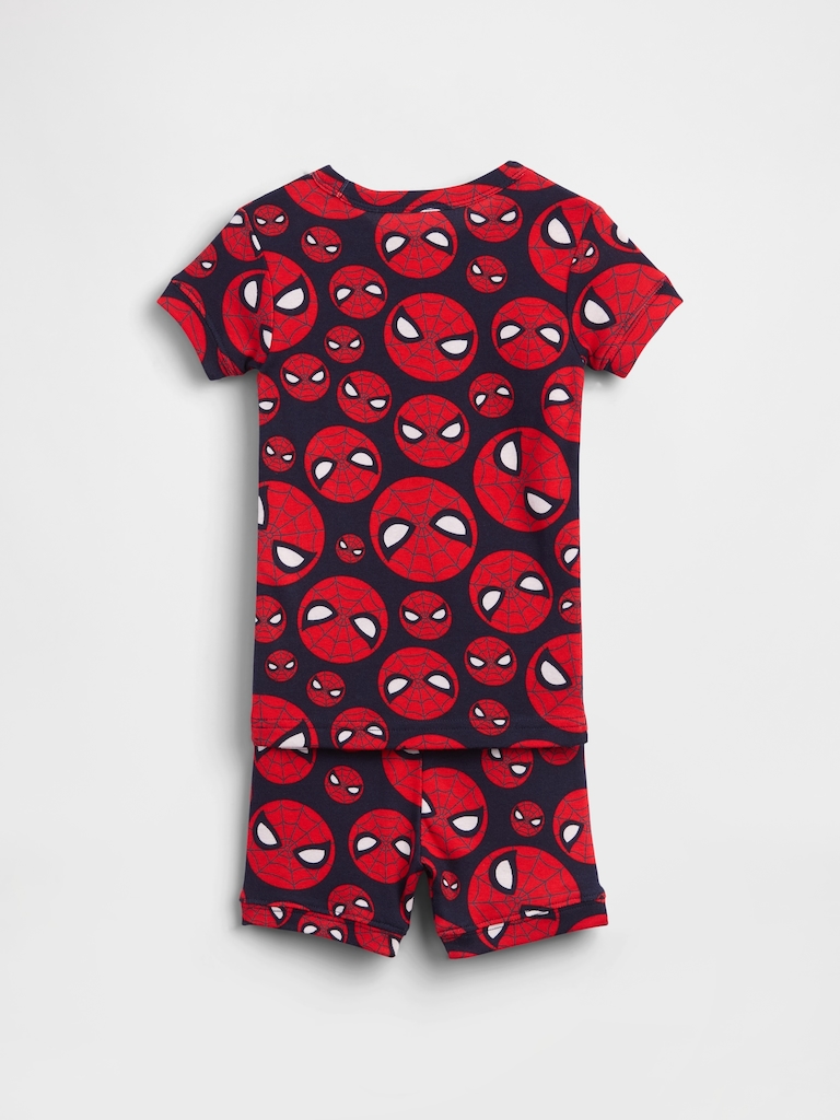 Baby & Toddler Marvel Organic Brushed Cotton PJ Short Set