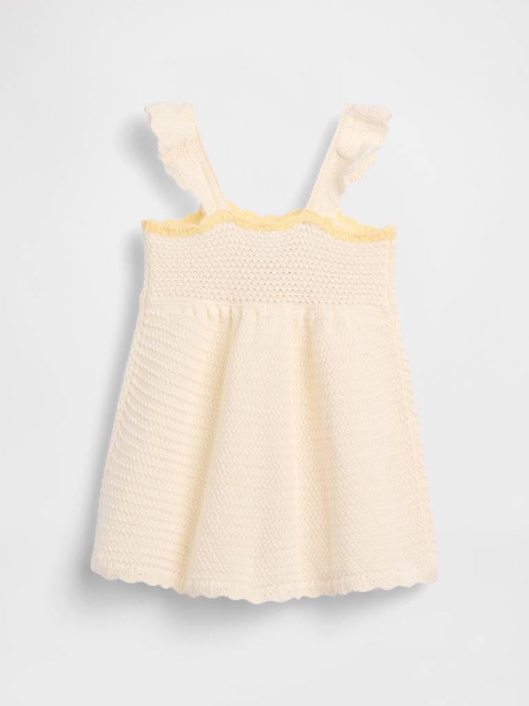 Baby Crochet Flower Dress