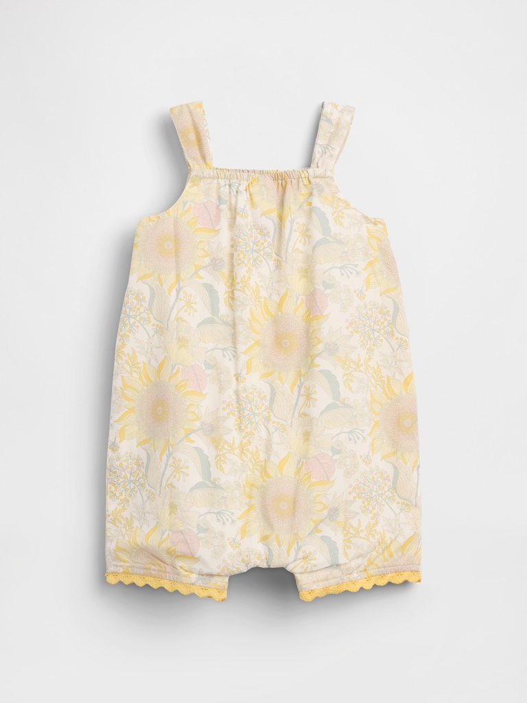 Baby Floral Tank Shorty One-Piece