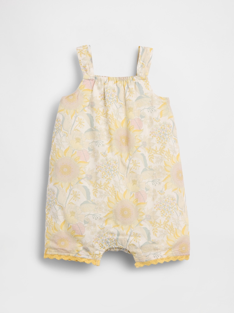 Baby Floral Tank Shorty One-Piece