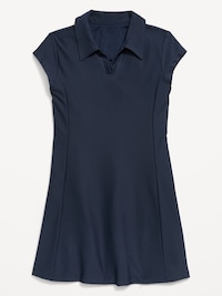 PowerSoft Collared Athletic Dress for Girls
