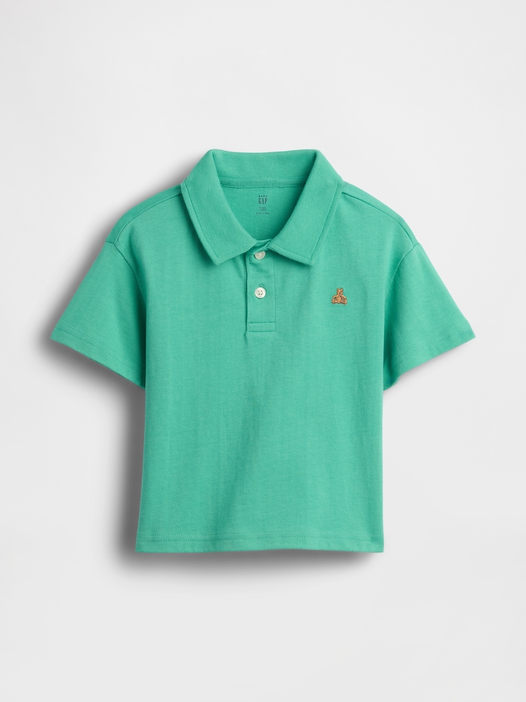 Baby & Toddler Boxy Polo Shirt