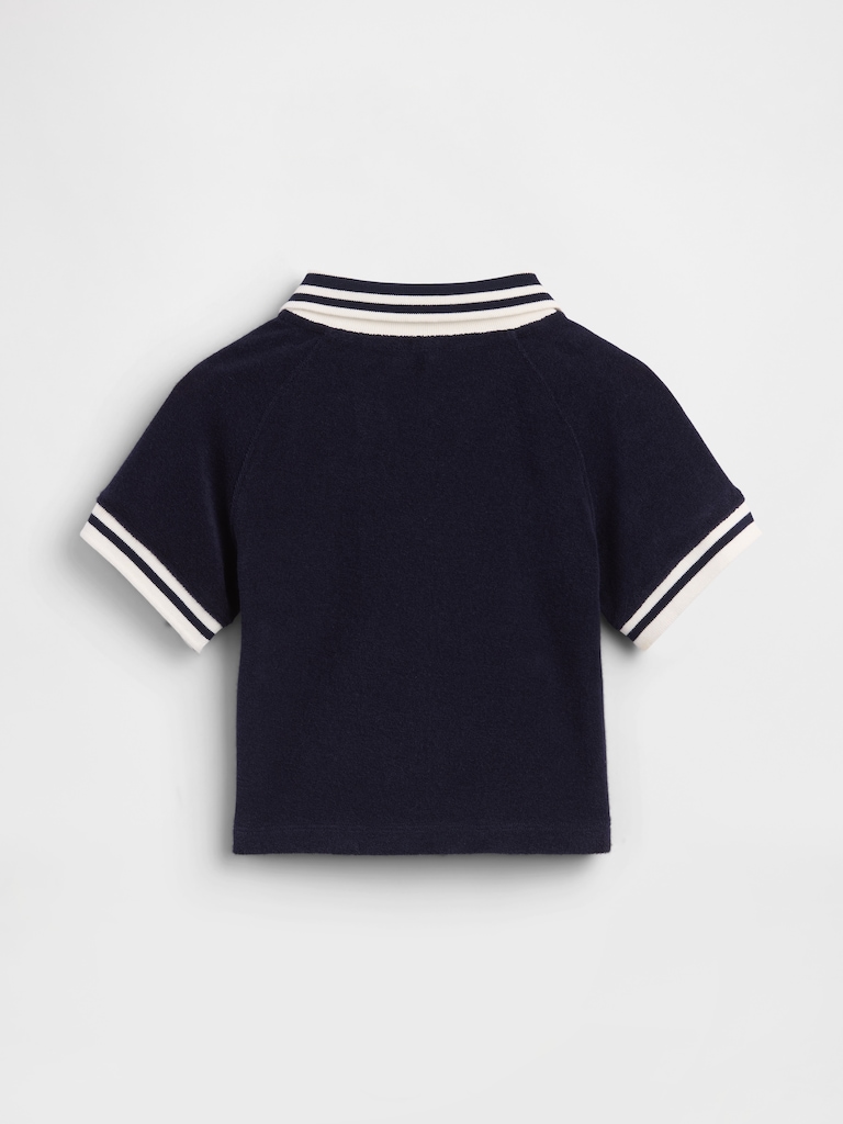 Baby & Toddler Towel Terry Polo Shirt