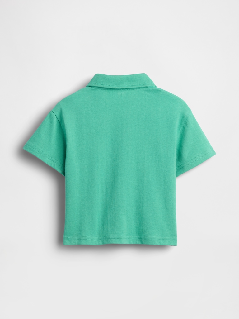 Baby & Toddler Boxy Polo Shirt