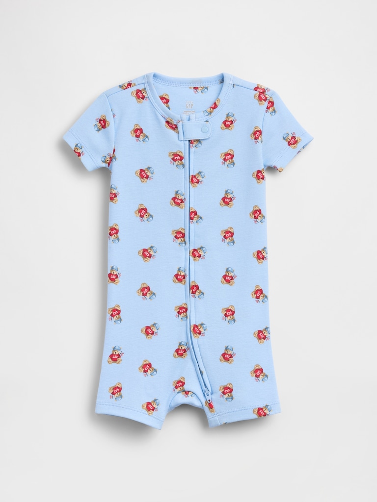 Baby First Favorites Organic Cotton Shorty One-Piece