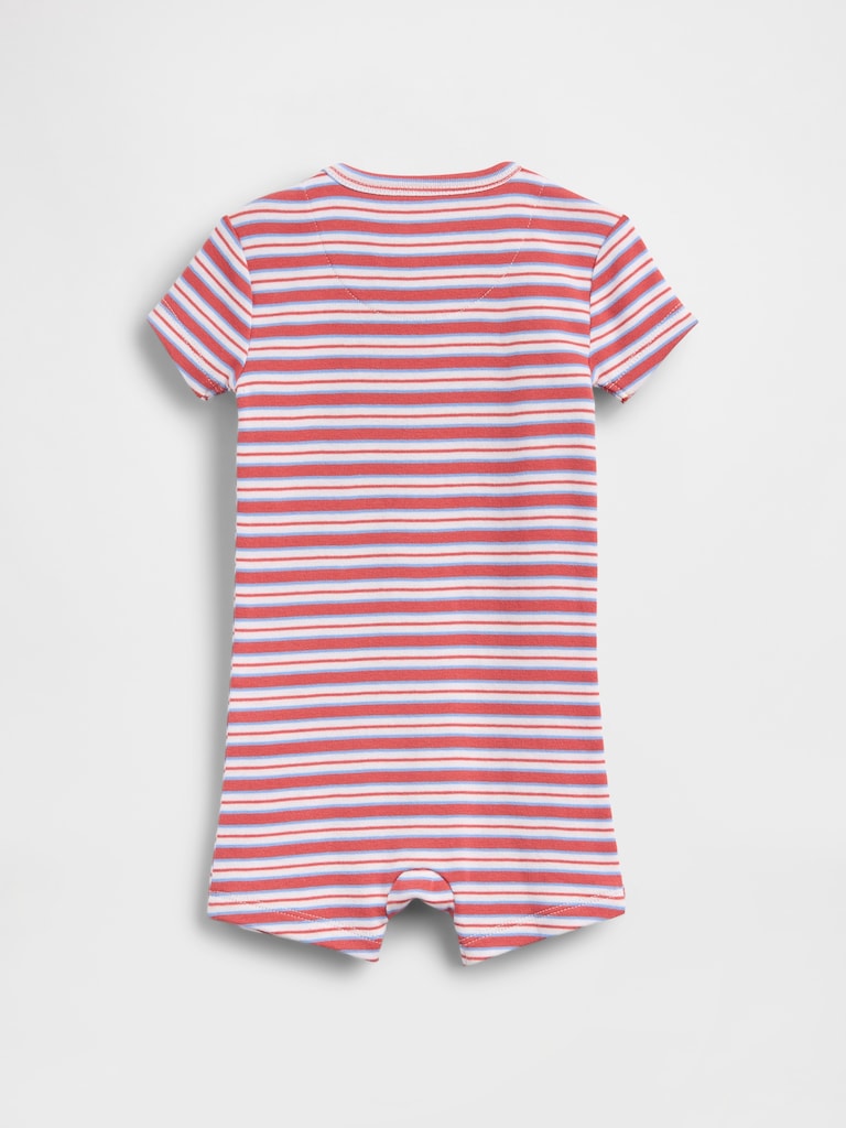 Baby Organic Cotton Shorty One-Piece