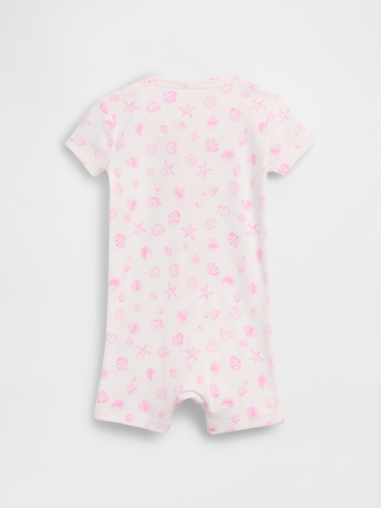 Baby Organic Cotton Shorty One-Piece