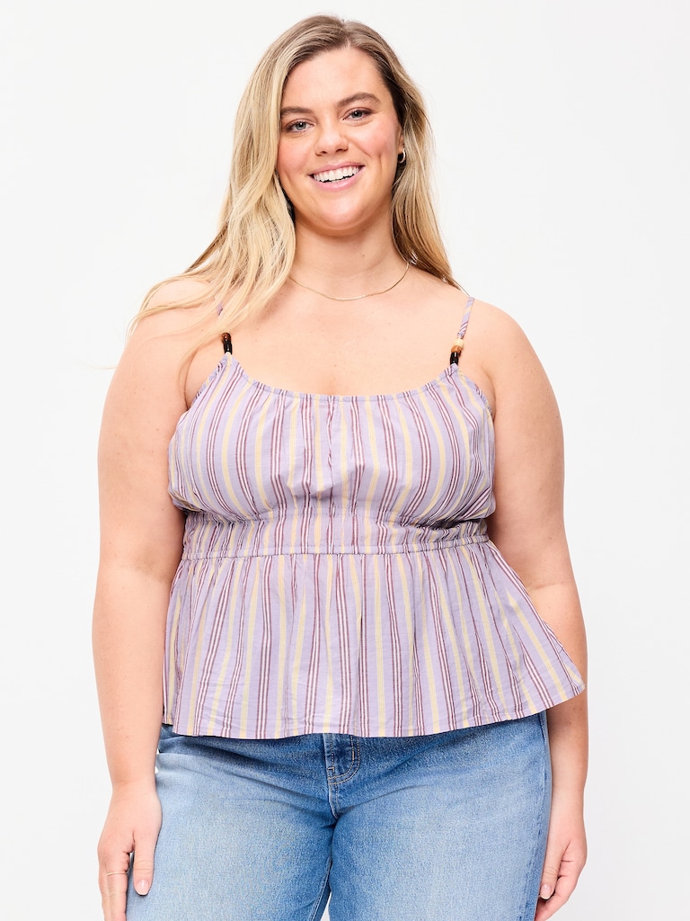 Fitted Smocked Tank Top